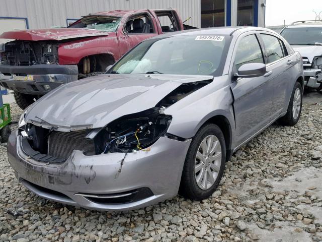 1C3CCBBG5EN115038 - 2014 CHRYSLER 200 TOURIN SILVER photo 2