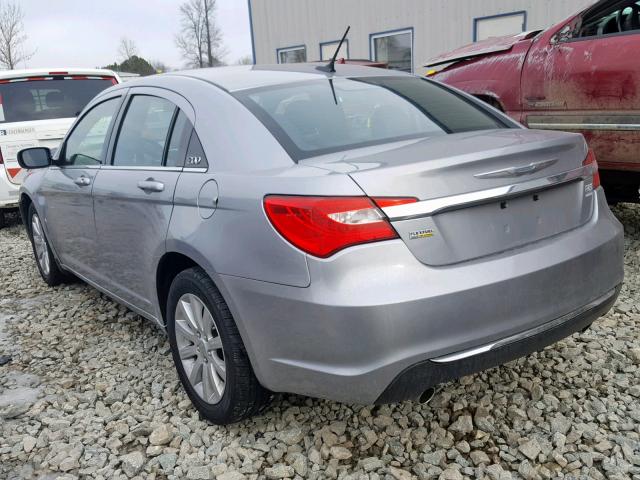 1C3CCBBG5EN115038 - 2014 CHRYSLER 200 TOURIN SILVER photo 3