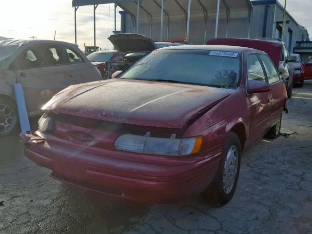 1FALP52U3RA131006 - 1994 FORD TAURUS GL MAROON photo 2