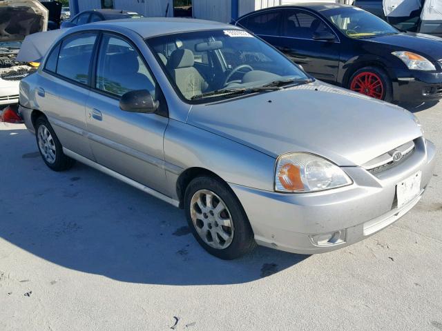 KNADC125856374641 - 2005 KIA RIO SILVER photo 1