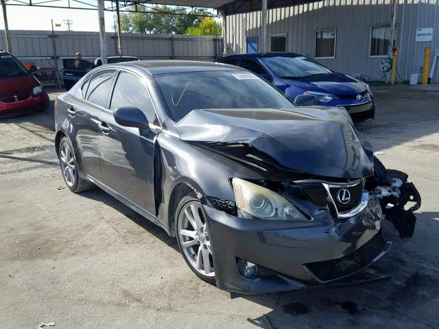 JTHBK262472057211 - 2007 LEXUS IS 250 GRAY photo 1