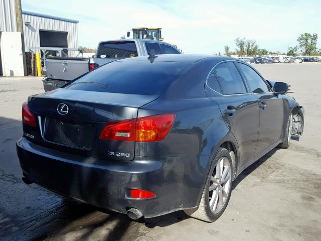 JTHBK262472057211 - 2007 LEXUS IS 250 GRAY photo 4