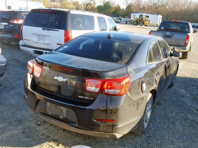 1G11C5SAXDU109958 - 2013 CHEVROLET MALIBU 1LT BLACK photo 4
