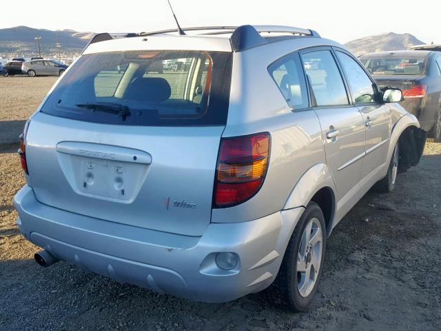 5Y2SL628X3Z480179 - 2003 PONTIAC VIBE SILVER photo 4