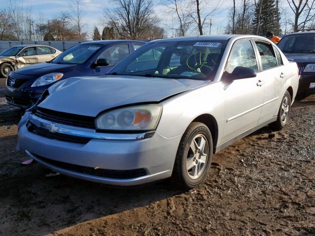 1G1ZT54815F123752 - 2005 CHEVROLET MALIBU LS ვერცხლისფერი ფოტო 2