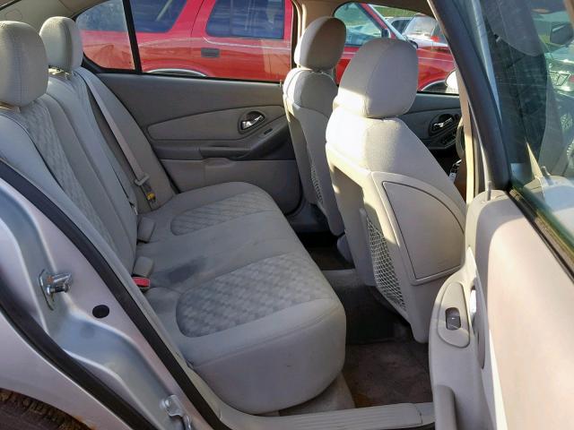 1G1ZT54815F123752 - 2005 CHEVROLET MALIBU LS ვერცხლისფერი ფოტო 6