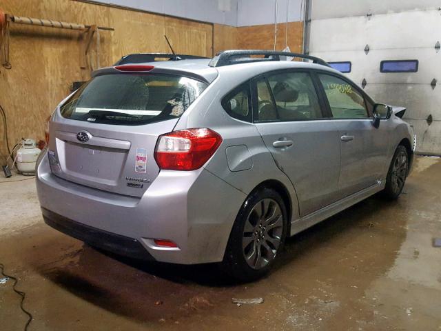 JF1GPAT6XFH287461 - 2015 SUBARU IMPREZA SP SILVER photo 4