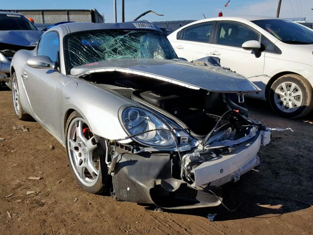 WP0AB29888U782295 - 2008 PORSCHE CAYMAN S SILVER photo 1