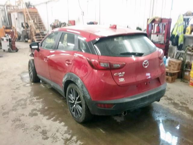 JM1DKFC74J0320494 - 2018 MAZDA CX-3 TOURI RED photo 3