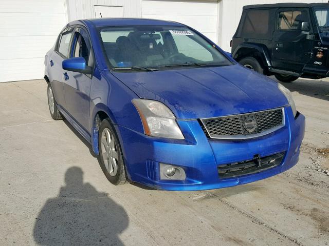 3N1AB6AP8CL655353 - 2012 NISSAN SENTRA 2.0 BLUE photo 1