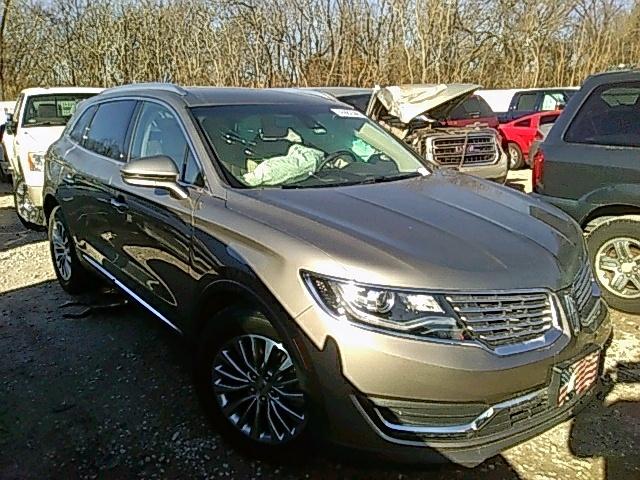 2LMPJ8KR3HBL22213 - 2017 LINCOLN MKX SELECT GRAY photo 1