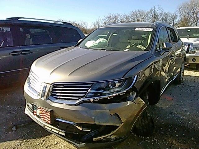 2LMPJ8KR3HBL22213 - 2017 LINCOLN MKX SELECT GRAY photo 2