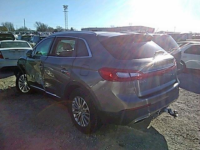 2LMPJ8KR3HBL22213 - 2017 LINCOLN MKX SELECT GRAY photo 3