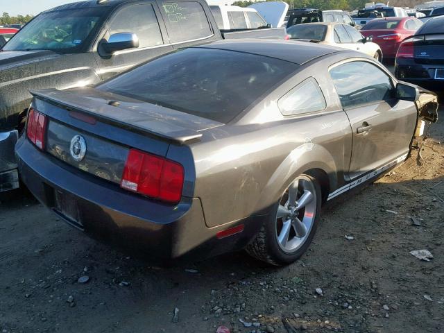 1ZVFT80N475302445 - 2007 FORD MUSTANG BLACK photo 4