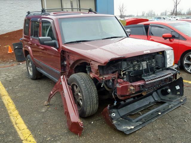 1J8HG48P67C535665 - 2007 JEEP COMMANDER Qırmızı foto 1
