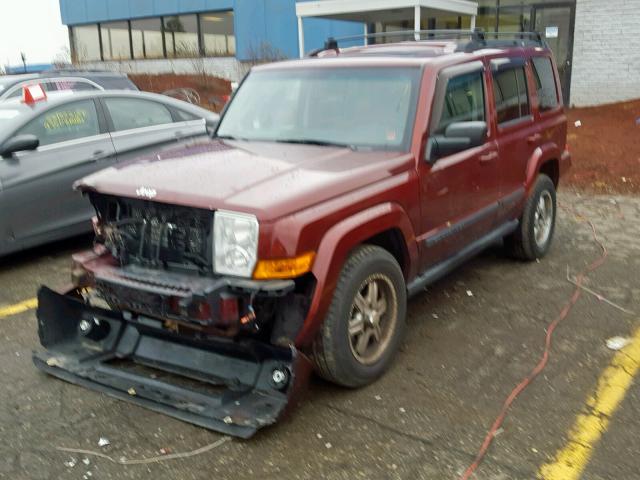 1J8HG48P67C535665 - 2007 JEEP COMMANDER Qırmızı foto 2