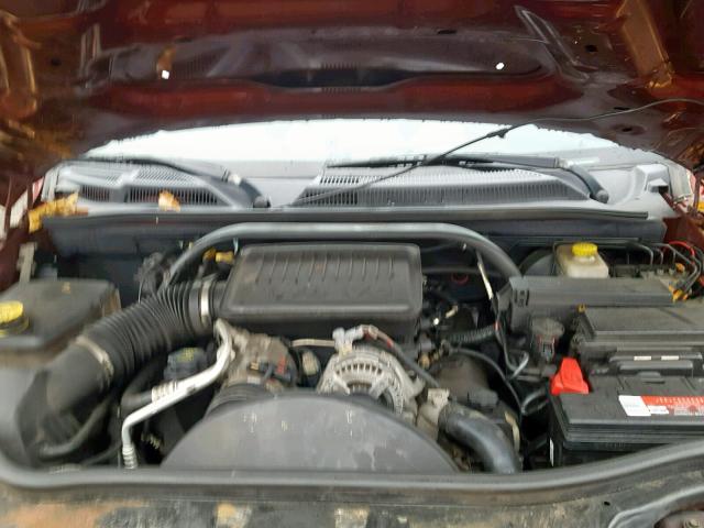 1J8HG48P67C535665 - 2007 JEEP COMMANDER Qırmızı foto 7