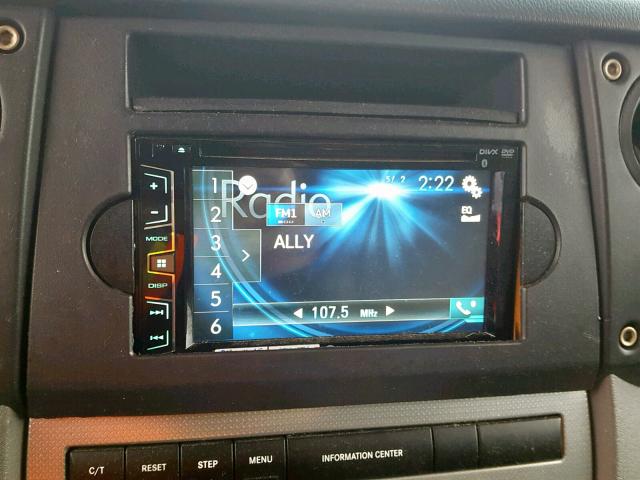 1J8HG48P67C535665 - 2007 JEEP COMMANDER Qırmızı foto 9