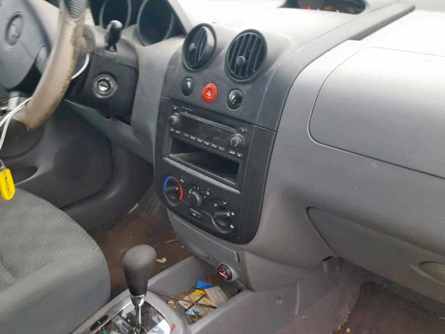 KL1TD62615B454136 - 2005 CHEVROLET AVEO BASE 红色 照片 9