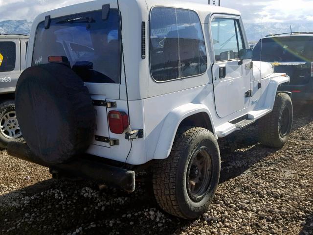 1J4FY29SXPP237965 - 1993 JEEP WRANGLER / WHITE photo 4