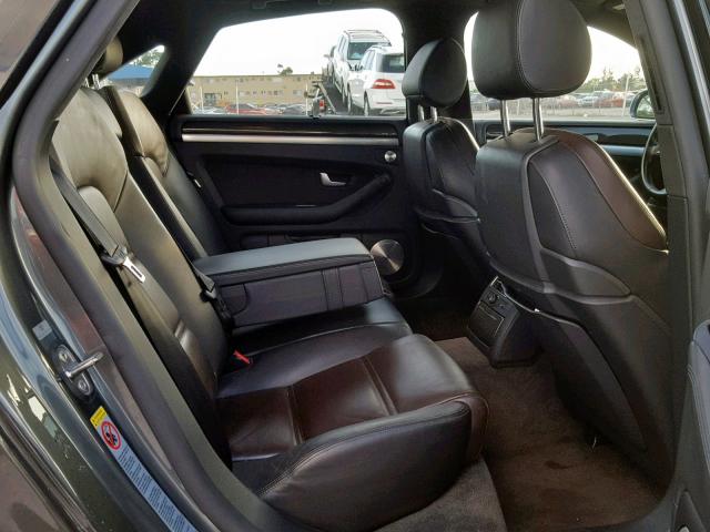 WAUPN44E57N010868 - 2007 AUDI S8 QUATTRO GRAY photo 6