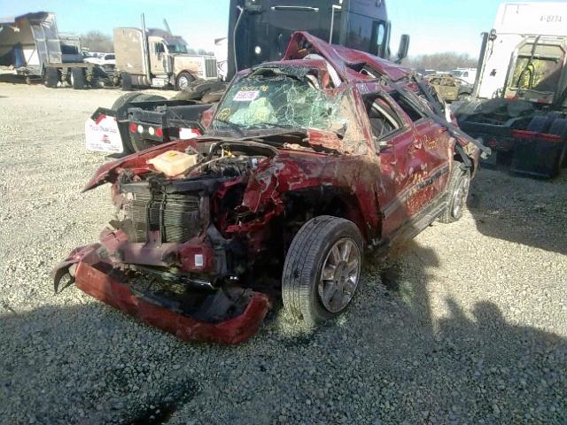 1J4RG5GT2AC137614 - 2010 JEEP COMMANDER RED photo 2