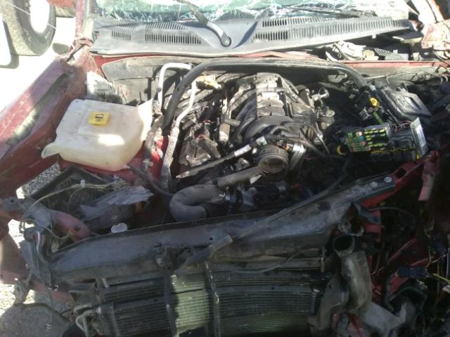 1J4RG5GT2AC137614 - 2010 JEEP COMMANDER RED photo 7