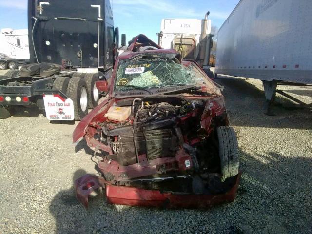 1J4RG5GT2AC137614 - 2010 JEEP COMMANDER RED photo 9