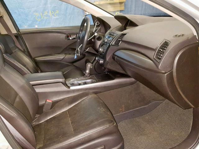 5J8TB4H50DL003551 - 2013 ACURA RDX TECHNO SILVER photo 5