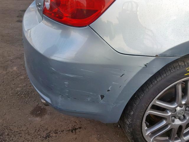 JTKDE177X50001846 - 2005 TOYOTA SCION TC ლურჯი ფოტო 10