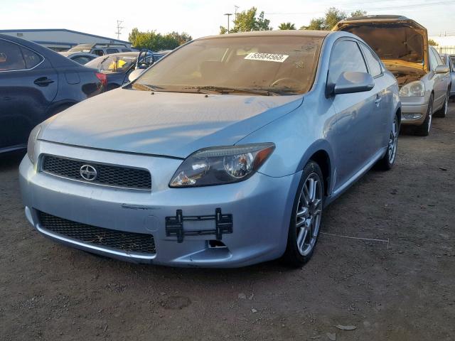 JTKDE177X50001846 - 2005 TOYOTA SCION TC ლურჯი ფოტო 2