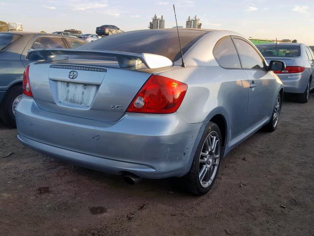 JTKDE177X50001846 - 2005 TOYOTA SCION TC ლურჯი ფოტო 4