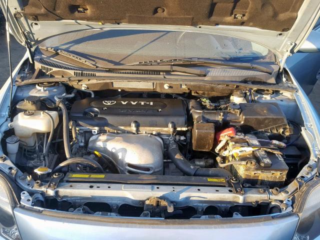 JTKDE177X50001846 - 2005 TOYOTA SCION TC ლურჯი ფოტო 7