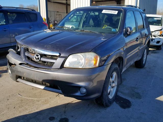 4F2YZ94195KM58776 - 2005 MAZDA TRIBUTE S BLUE photo 2