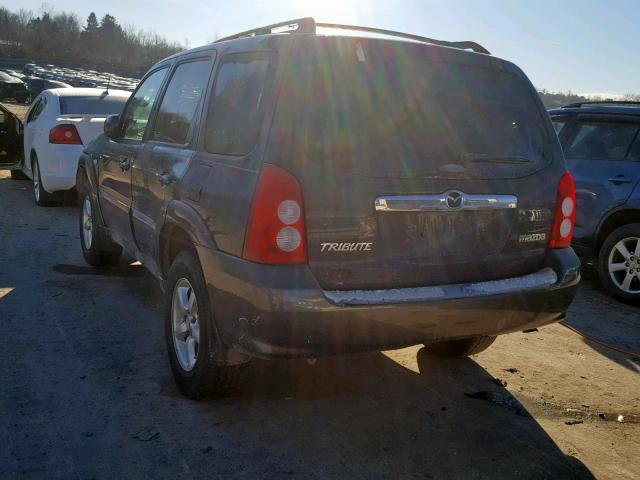 4F2YZ94195KM58776 - 2005 MAZDA TRIBUTE S BLUE photo 3