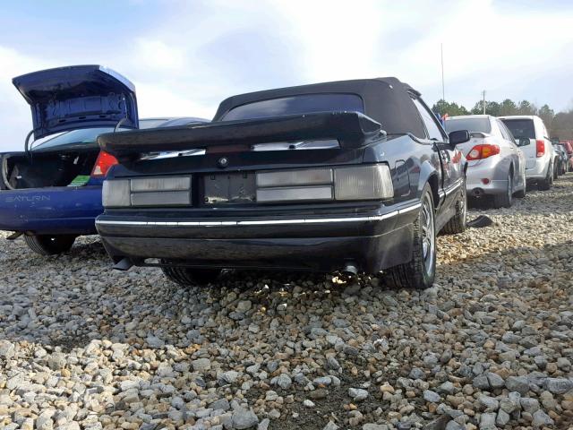 1FACP44MXNF168705 - 1992 FORD MUSTANG LX BLACK photo 4