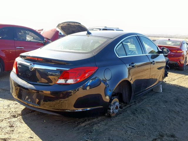 2G4GR5ER1D9144883 - 2013 BUICK REGAL BLACK photo 4