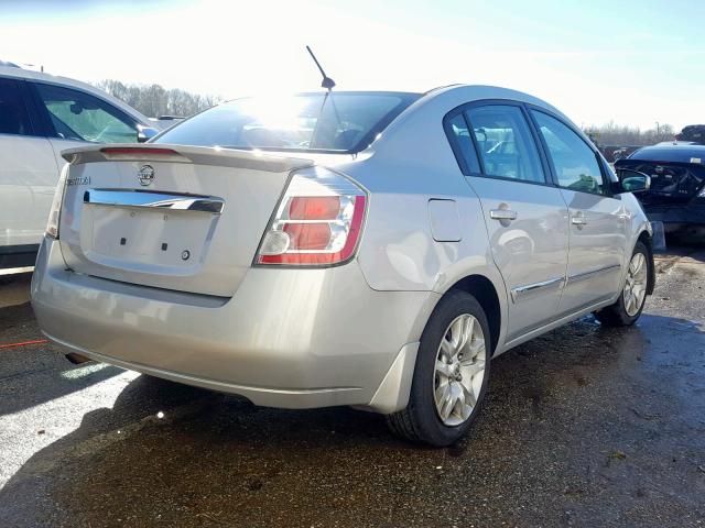 3N1AB6AP3BL674665 - 2011 NISSAN SENTRA 2.0 SILVER photo 4