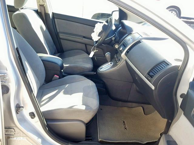 3N1AB6AP3BL674665 - 2011 NISSAN SENTRA 2.0 SILVER photo 5