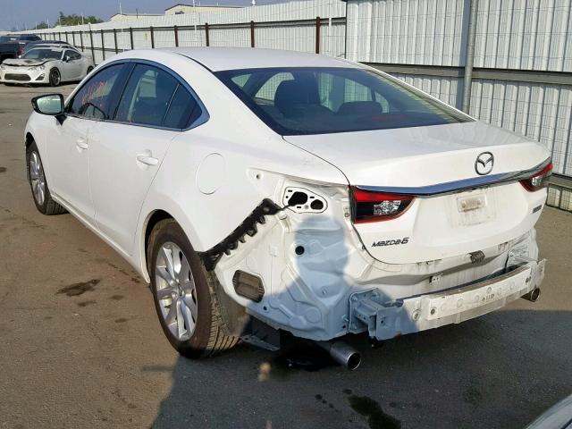 JM1GJ1U53G1468445 - 2016 MAZDA 6 SPORT WHITE photo 3