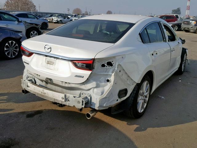 JM1GJ1U53G1468445 - 2016 MAZDA 6 SPORT WHITE photo 4