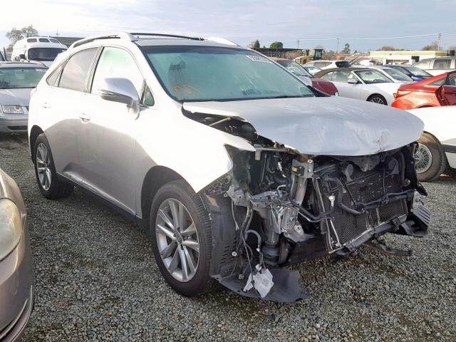 2T2BC1BA9FC004098 - 2015 LEXUS RX 450H SILVER photo 1