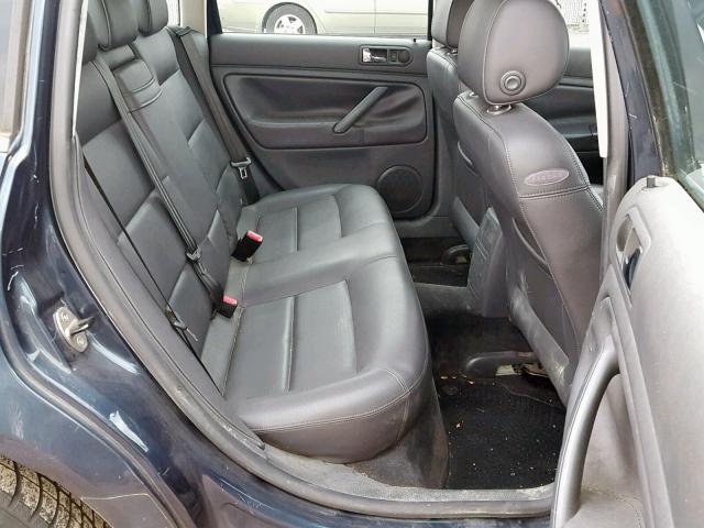 WVWAD63B85E085270 - 2005 VOLKSWAGEN PASSAT GLS BLUE photo 6