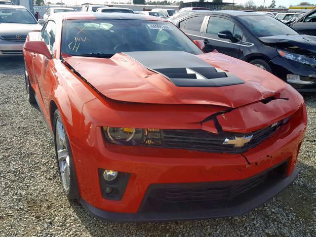 2G1FS1EP7C9800071 - 2012 CHEVROLET CAMARO ZL1 橙色 照片 1