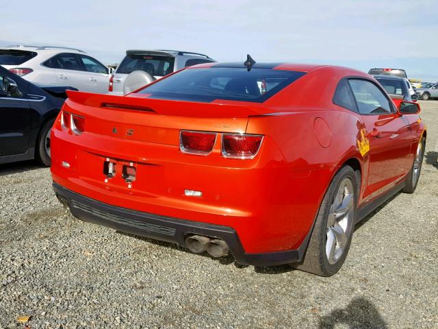 2G1FS1EP7C9800071 - 2012 CHEVROLET CAMARO ZL1 橙色 照片 4