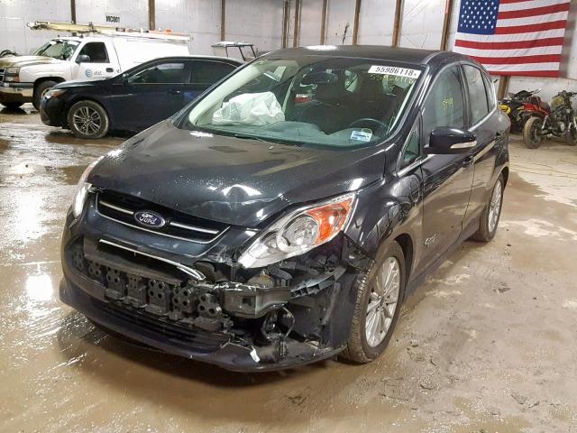 1FADP5CU2DL533180 - 2013 FORD C-MAX PREM BLACK photo 2