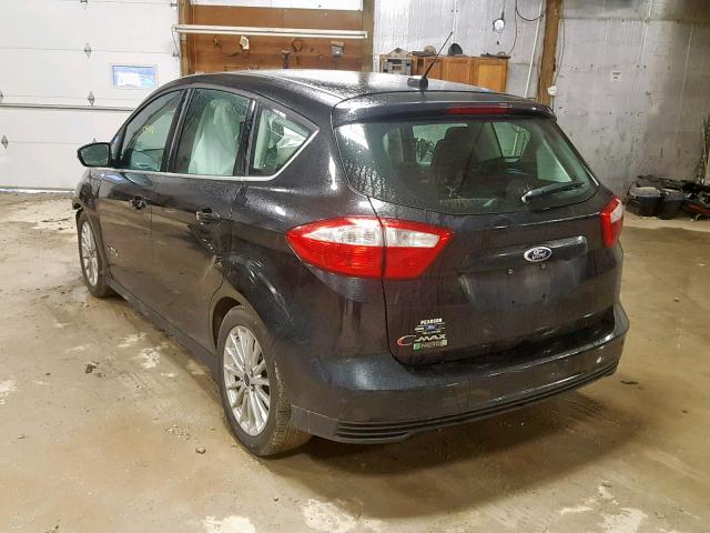 1FADP5CU2DL533180 - 2013 FORD C-MAX PREM BLACK photo 3