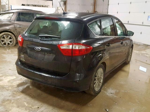 1FADP5CU2DL533180 - 2013 FORD C-MAX PREM BLACK photo 4