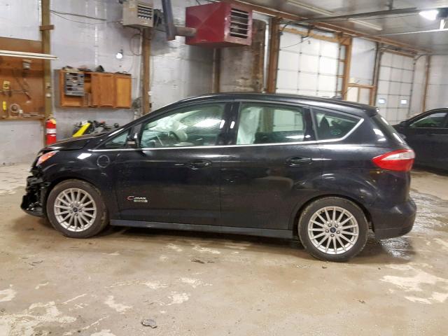 1FADP5CU2DL533180 - 2013 FORD C-MAX PREM BLACK photo 9