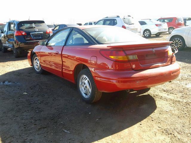 1G8ZH1277WZ194895 - 1998 SATURN SC2 RED photo 3